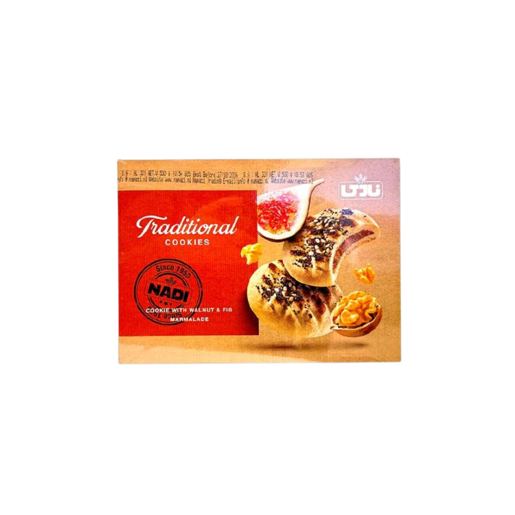 Nadi Kolache Figs & Walnuts 500g x 12