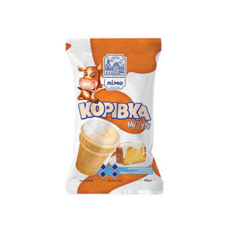 Limo Eskimo ice cream in a toffee-flavored glaze, 65g X 32