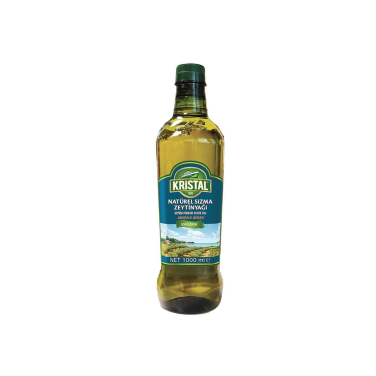 Kristal Extra Virgin Olive Oil Glass Anatolian 1L X 6
