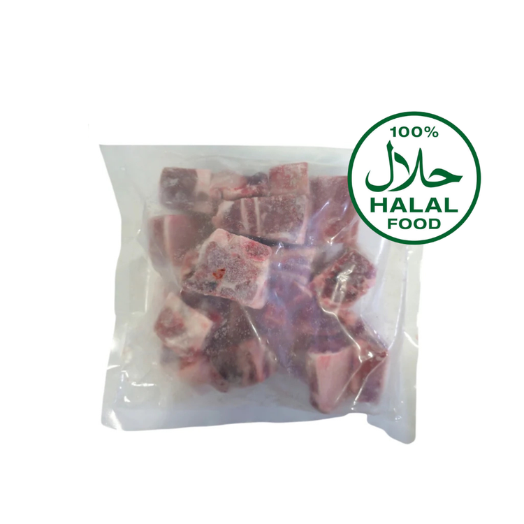 Lam forpart i bit Halal (8 -10 kg) Pris pr kg