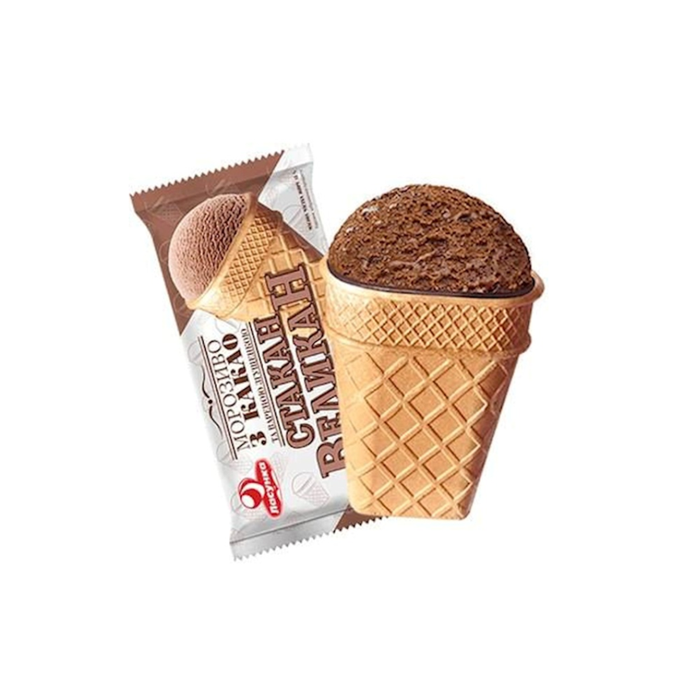 Lasunka Ice Cream Stakan Welikan Cocoa Condensation 100g X 30