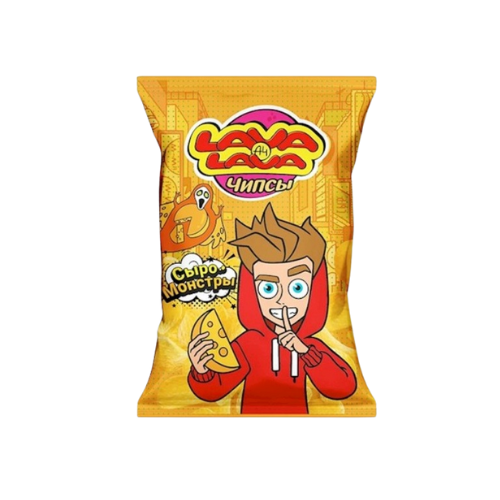 Lava Lava Cheese Flavor Chips 50g x24