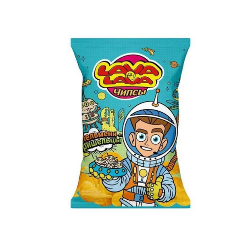 Lava Lava Pelmeni Flavored Chips 50g x24