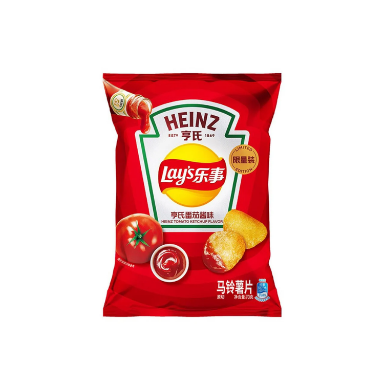Lays & Heinz Tomato Ketchup 70g X 22