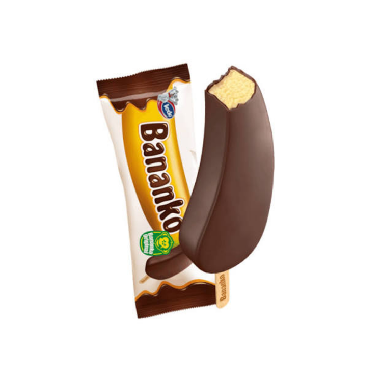 Ledo Banana Ice Cream 225ML x 8