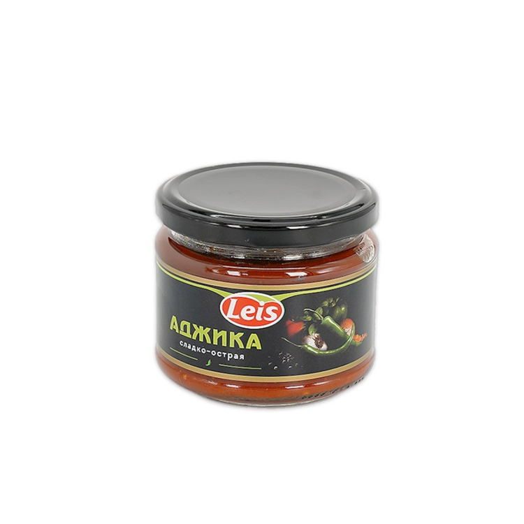 Leis Adjika tomato sauce Sues sharp 300g x 6