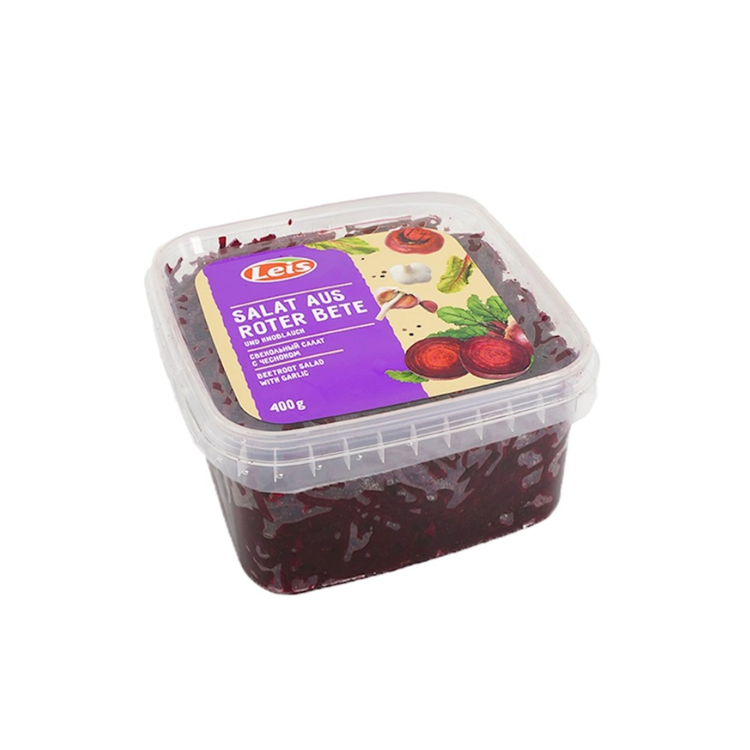 Leis Salat aus Roter Bete mit Knoblauch 400g X 6
