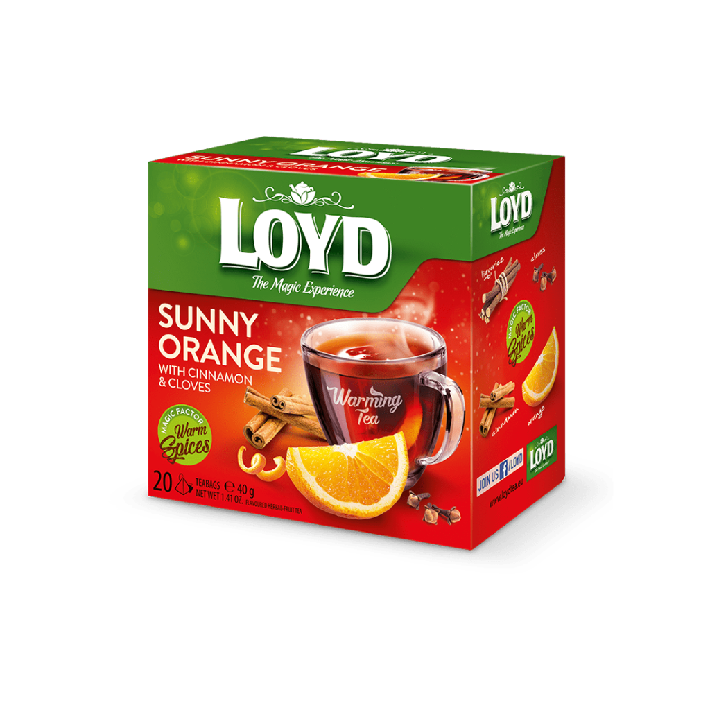 Loyd Tea Herbal Infusion With Orange,Cinnamon & Cloves 10 x 40g ...