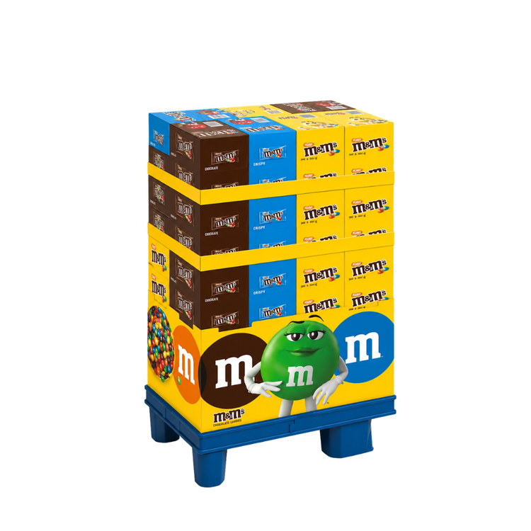 M&M`s Single Display Stand 936pcs