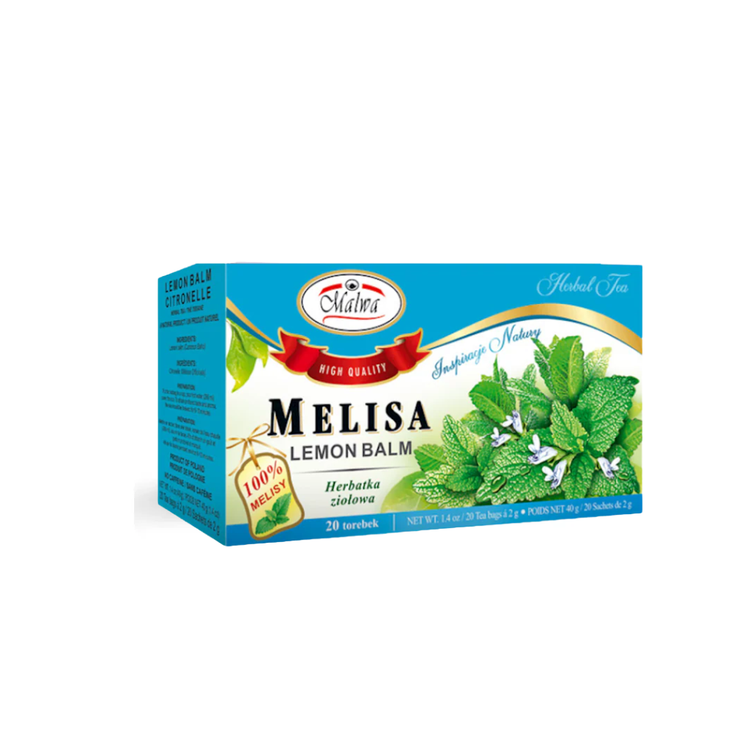 Malwa Lemon Balm Herbal Tea 20*2G x 12
