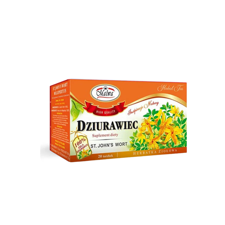 Malwa St. John'S Wort Food Supplement Herbal Tea 20*1,5G x 12