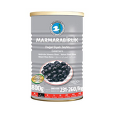 Marmarabirlik Svarte Oliven Tinn Hiper L 1200 gr x 6