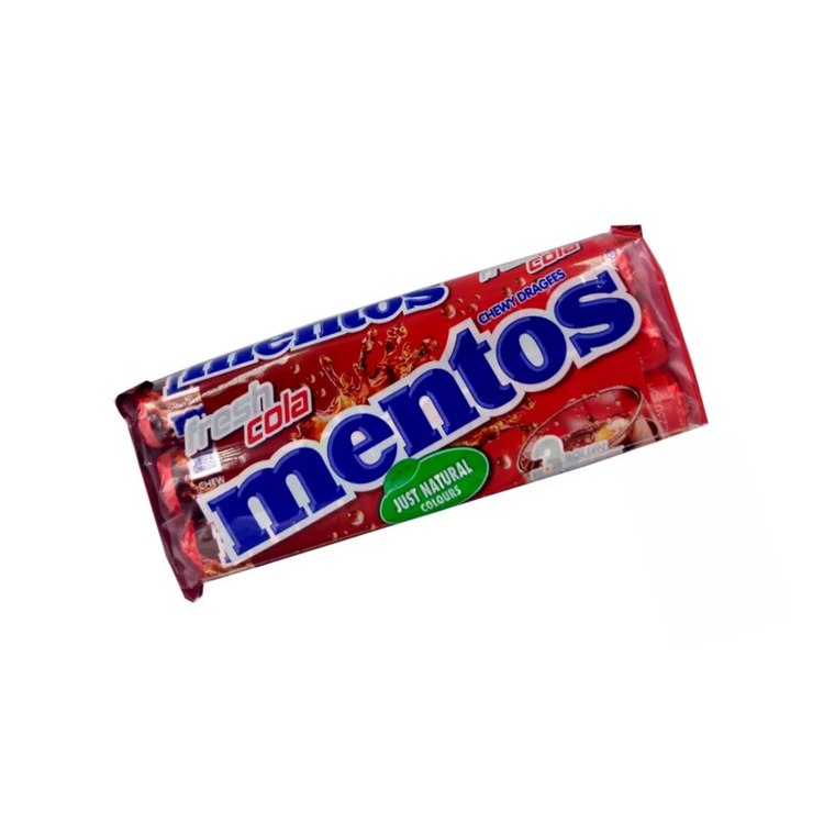 Mentos Fresh Cola 3er Pack 114g x 25