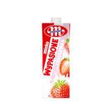 Mlekovita Wypasione Uht Milk Strawberry 1l x 12