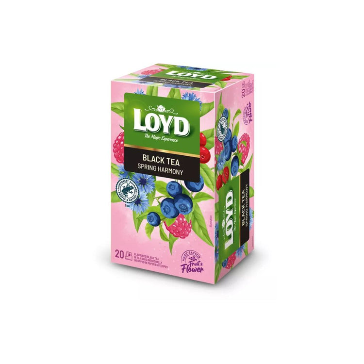 Mokate Loyd Black Tea Spring Harmony 20x1,7g X 8