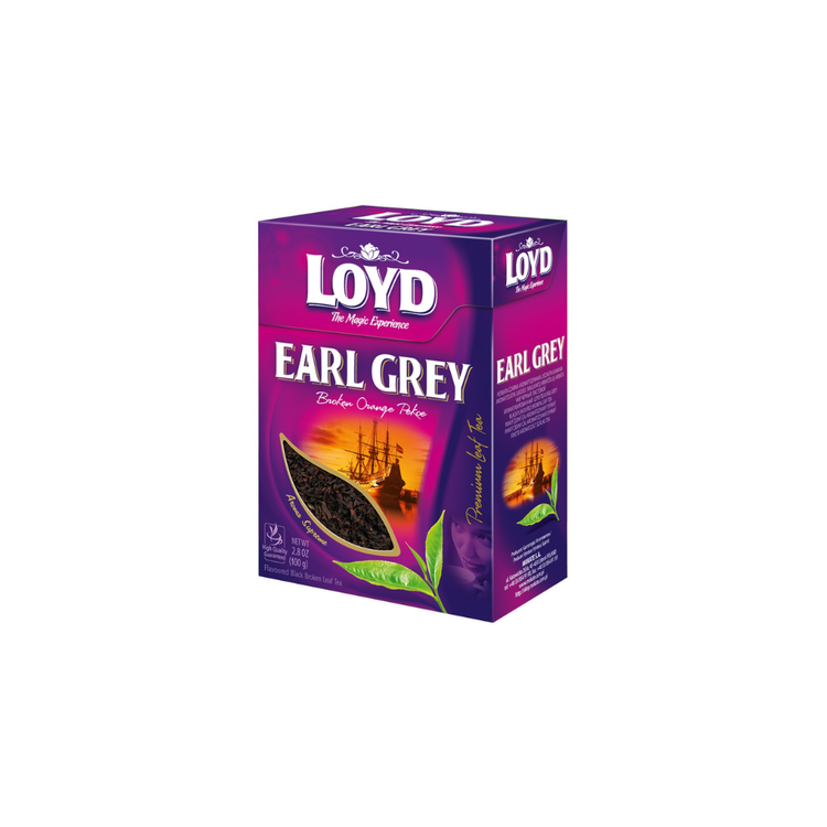 Mokate Loyd Tea Earl Grey 100g X 10