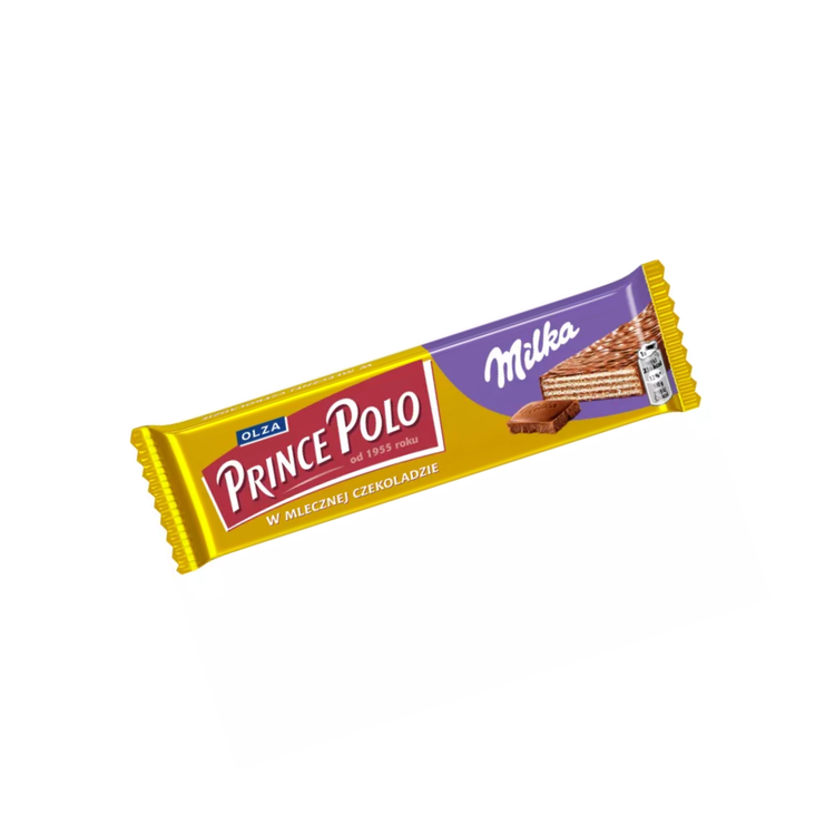 Mondelez Prince Polo Xxl Milka Crispy Wafer 45g X 35