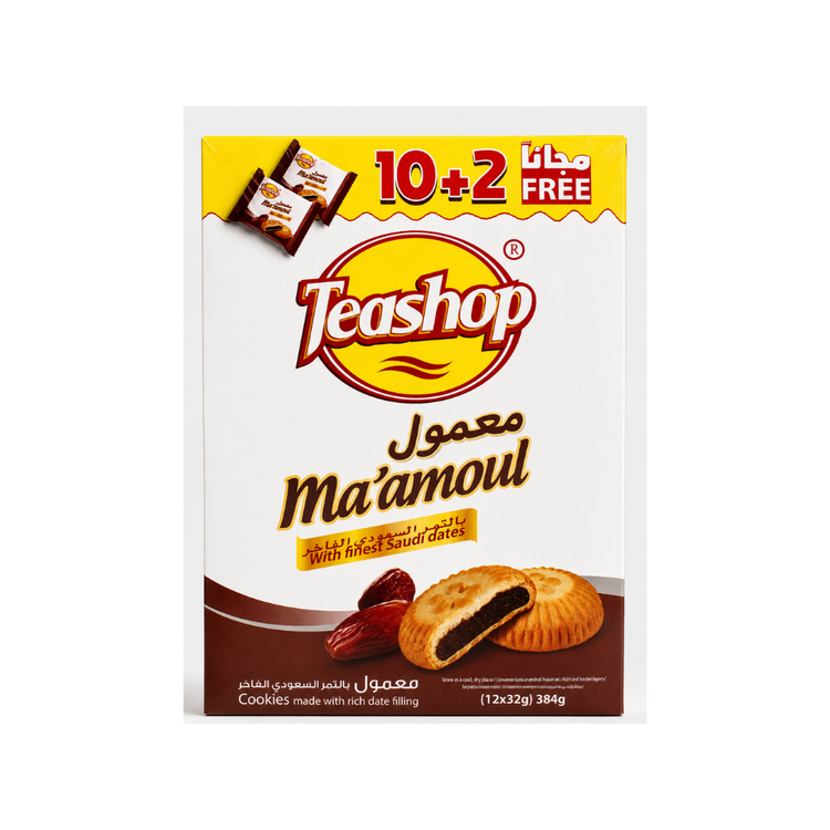 Teashop Maamoul 6 X 384g (10+2 free)