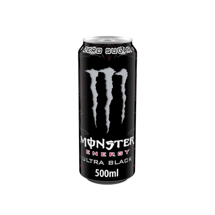 Monster Ultra Black 500Ml x 12