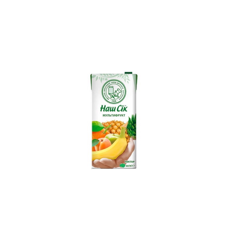 Nasch Sok Nectar Multifruit 200ML X 27