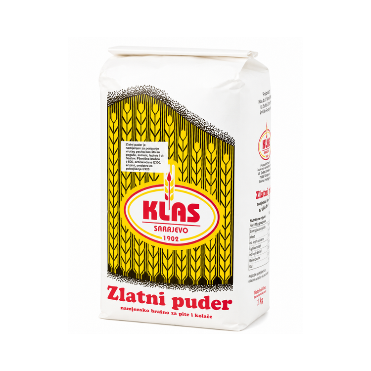 Klas Zlatni Puder 1Kg x 10