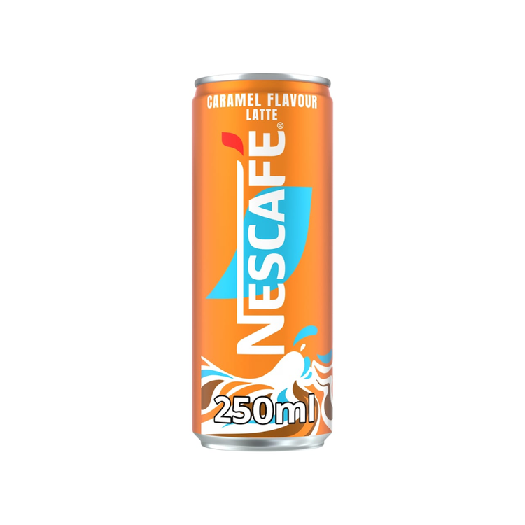 Nescafe Caramel Latte Coffee 250ml X 12