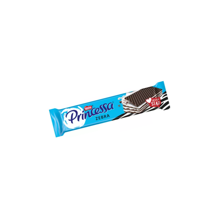 Nestle Princessa Zebra Cocoa Wafer With Milk Cream 30g X 30
