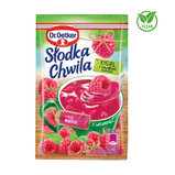 Dr.Oetker Slodka Chwila Raspberry Flavoured Jelly With Pieces Of Fruits 31,5g x 35