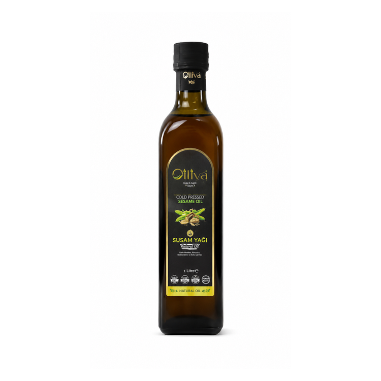 Oiliva Seasem Oil Glass 1L X 12