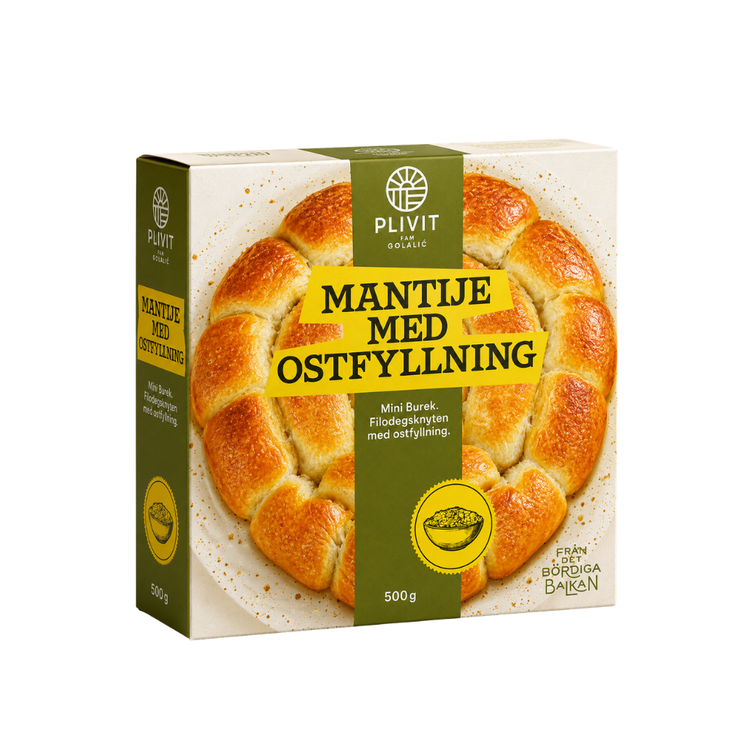 Plivit Cheese Mantije 500g x 12