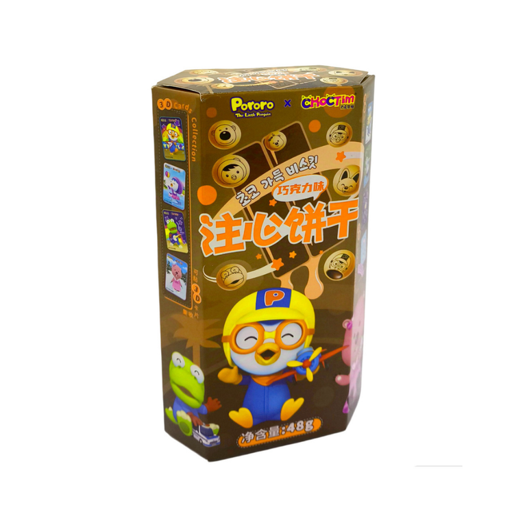 Pororo x Choctim Chocolate Biscuits 48g x 32