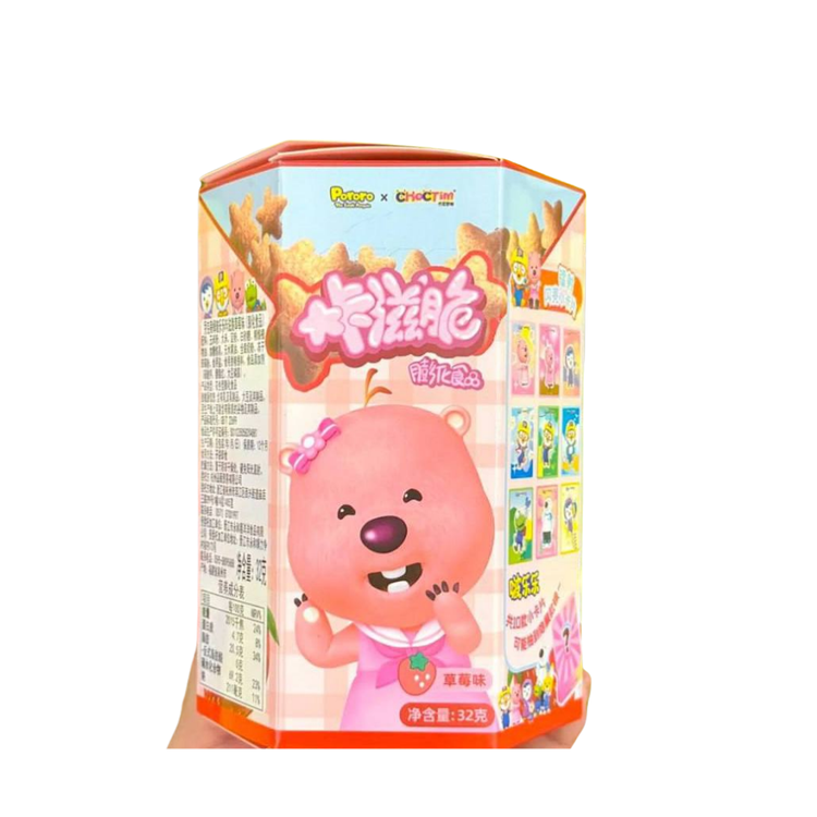 Pororo x Choctim Strawberry Biscuits 48g x 32