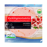 Qibbla Mortadella Paprika 200 gr x 12