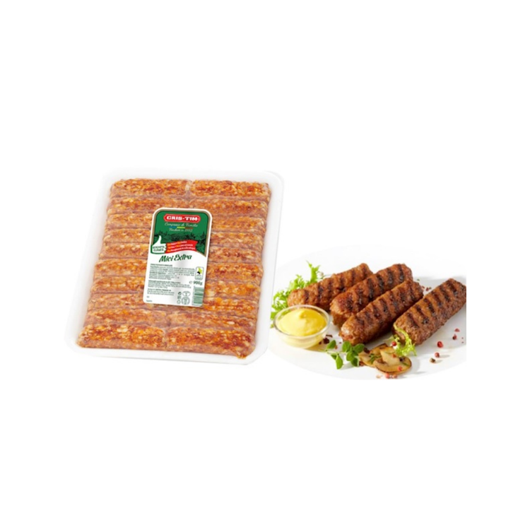 RO Cristim Mici extra/minced meat rolls 900g X 12