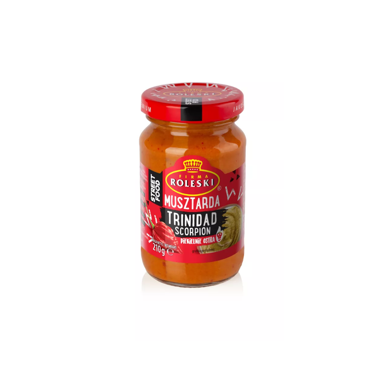 Roleski Trinidad Scorpio Street Food Mustard 210g x 6