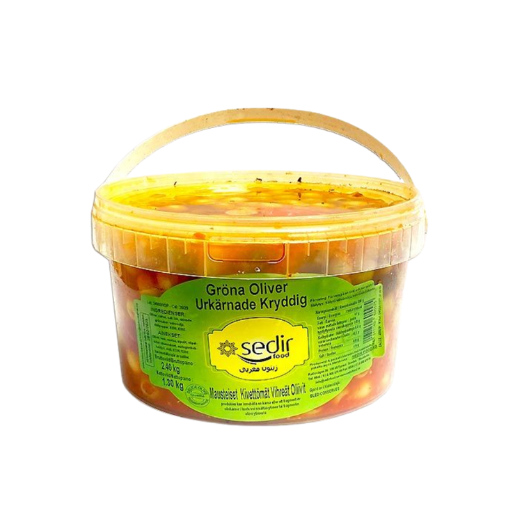 Sedir Oliver Grön Ut.k Chilli 2,4kg