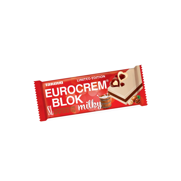 SL Eurokräm block Milky 100g X 30