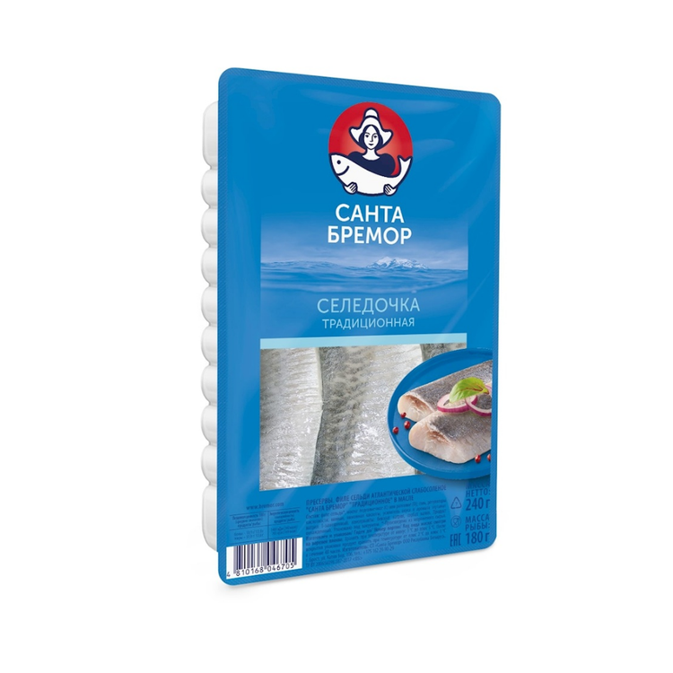 Santa Bremor Heringsfilet in Oil 240g x 11