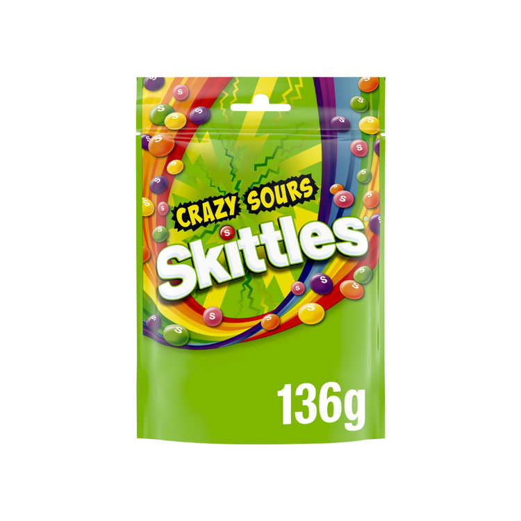 Skittles Crazy Sour 136g X 15