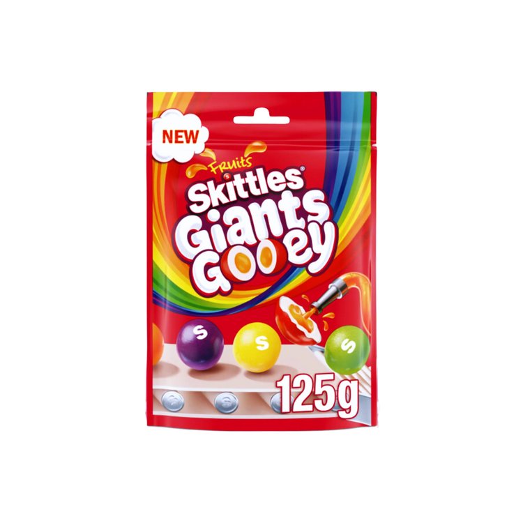 Skittles Giants Gooey Fruits 125g x 15