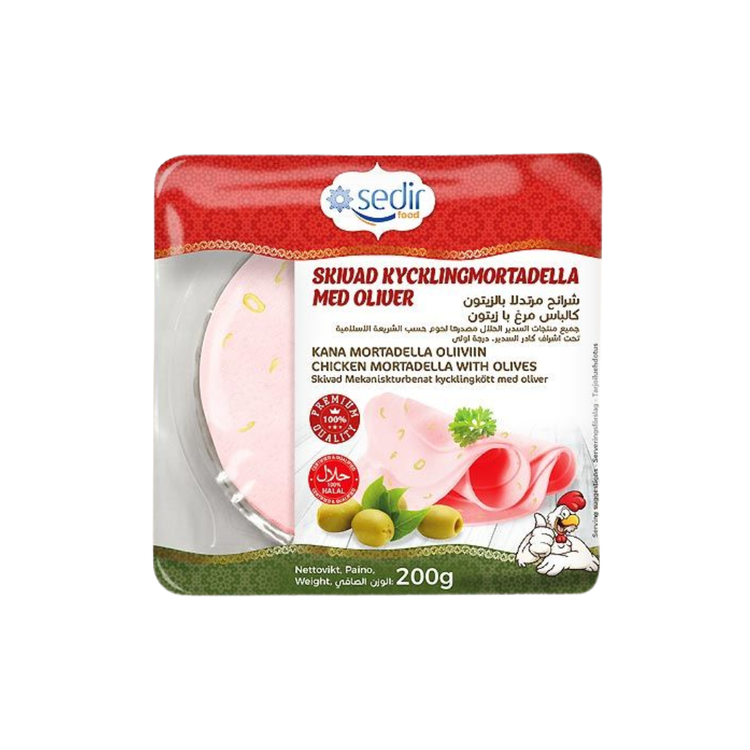 Skivad Mortadella  Oliver Sedir  200g x 12
