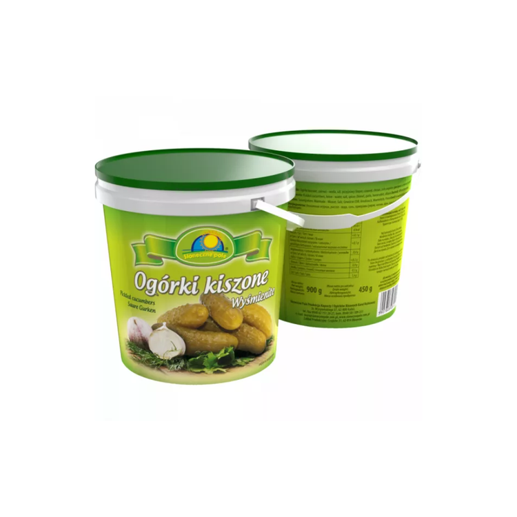 Sloneczne Pole Soured Gherkins 900g x 6
