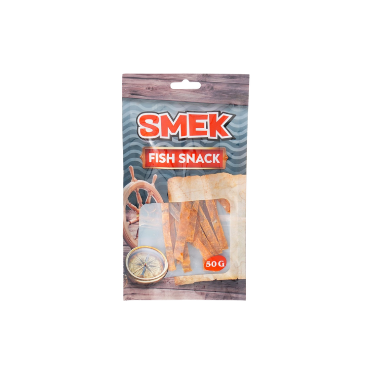 Smek Blue Whiting Straw, Chili/Merlan Albastru 50g X 20