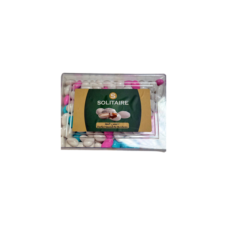 Solitaire dragees (Sugar Coated Almonds) 400g x 18