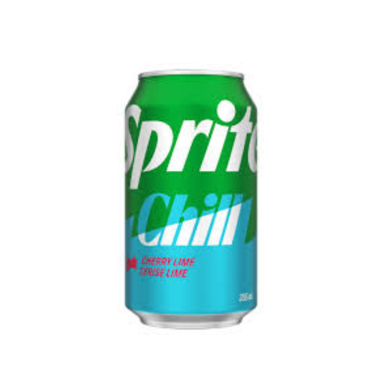 Sprite - Chill Cherry Lime USA 355g x 12