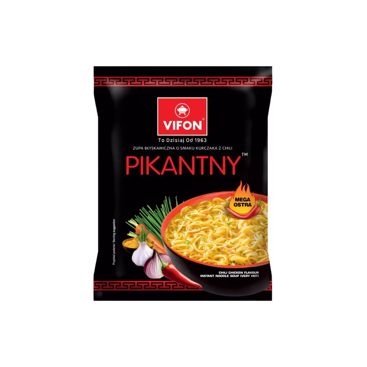 Tan-Viet Instant Soup Vifon Chicken With Chili Spicy 70g X 22