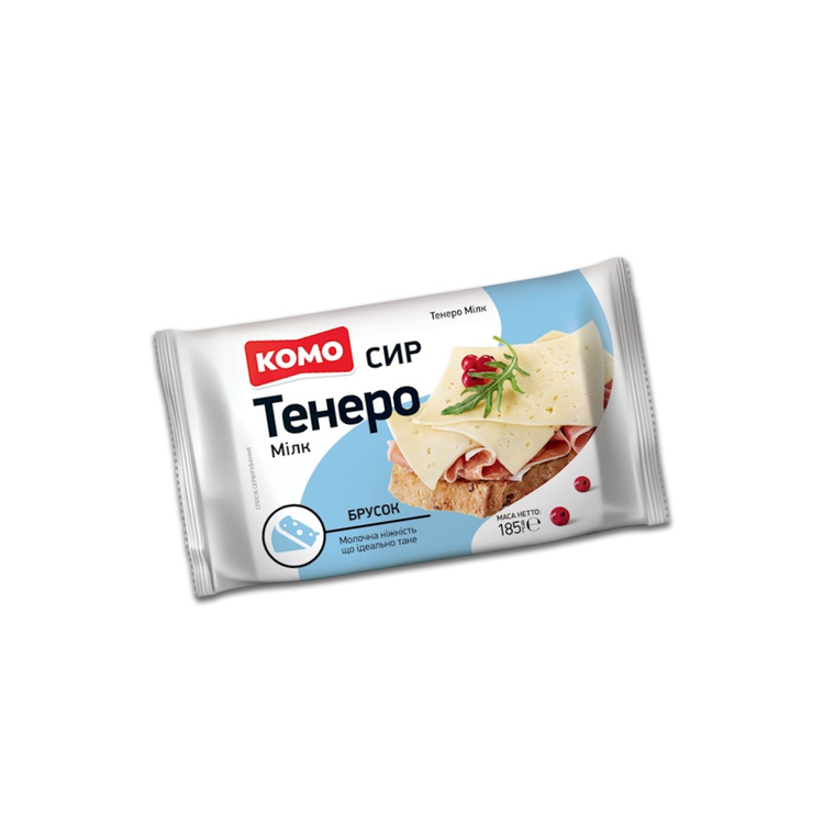 UA Komo semi-hard cheese "Tenero Milk" 50% 185g X 7