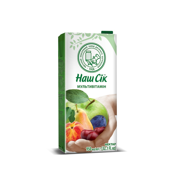 Nasch Sok Nectar Multivitamin 950ml x 12