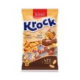 Roshen Candies Krock Salted Caramel Peanuts 1kg x 8