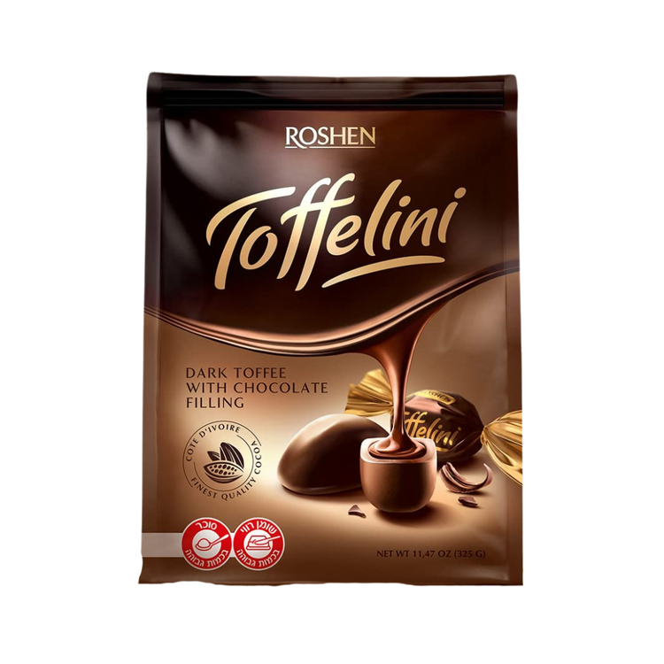 Roshen Toffelini Candies With Cocoa Filling 1 kg X 6